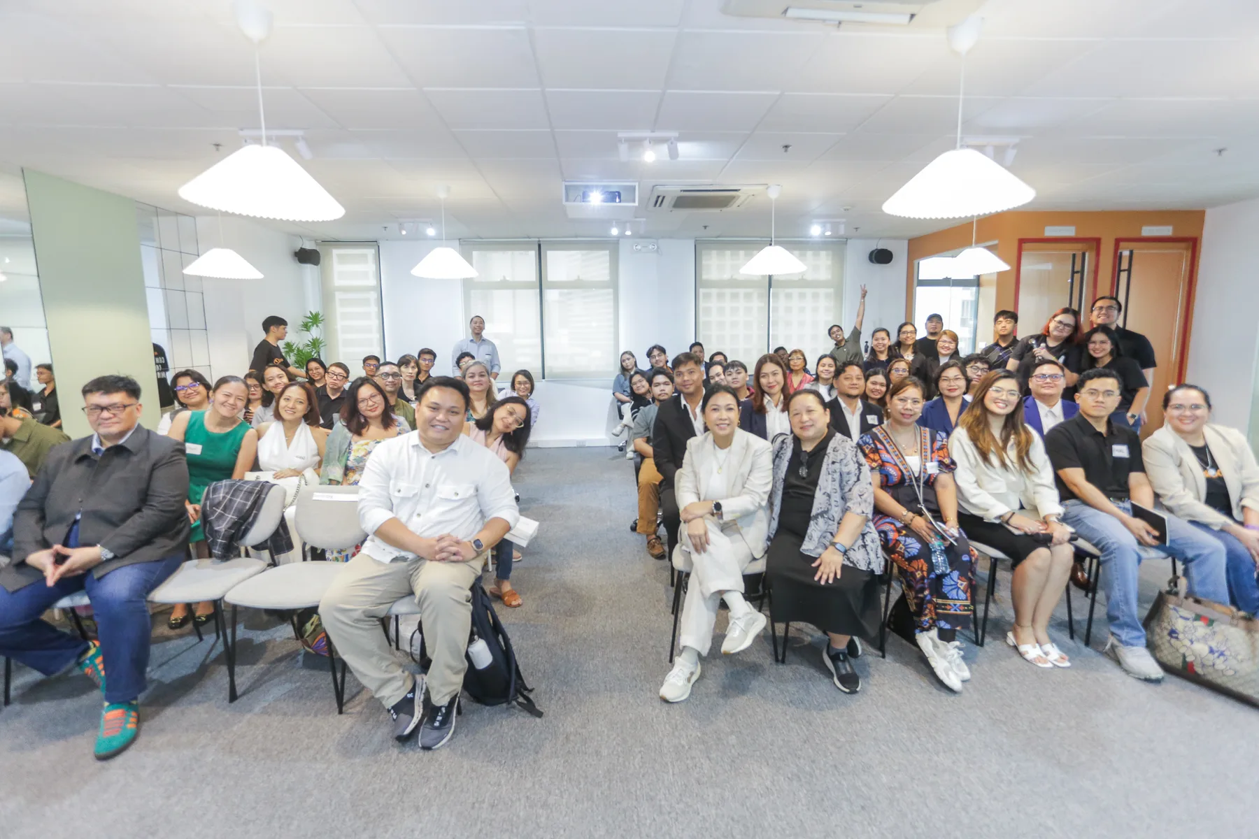 The full room of DashCon 2025 attendees at The Company Manila